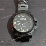 Solid Black Panerai Luminor Marina PAM359 Automatic watch